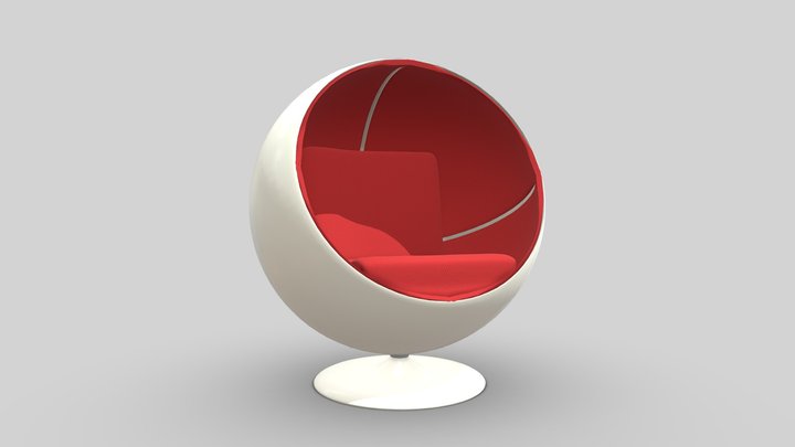 Ballchair 3D Model