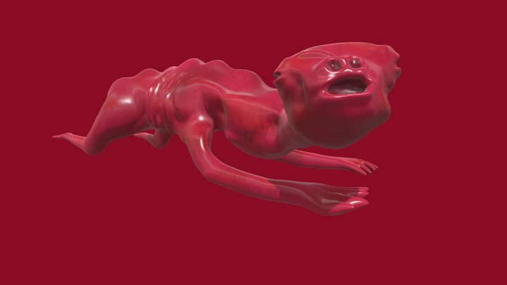 baby kappa 河童の赤子 3D Model