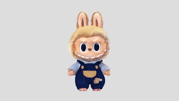Pop mart LABUBU Time to chill 3D Model