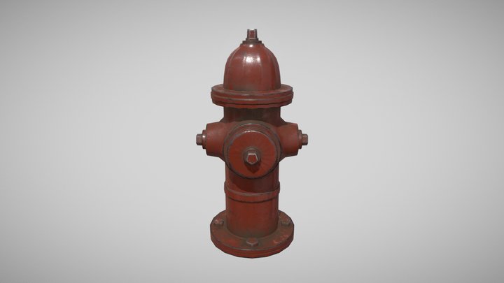 Fire Hydrant 3D Model