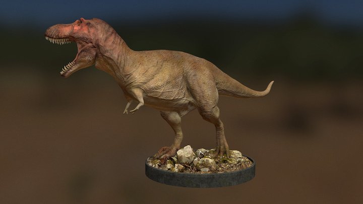 T-rex 3D Model