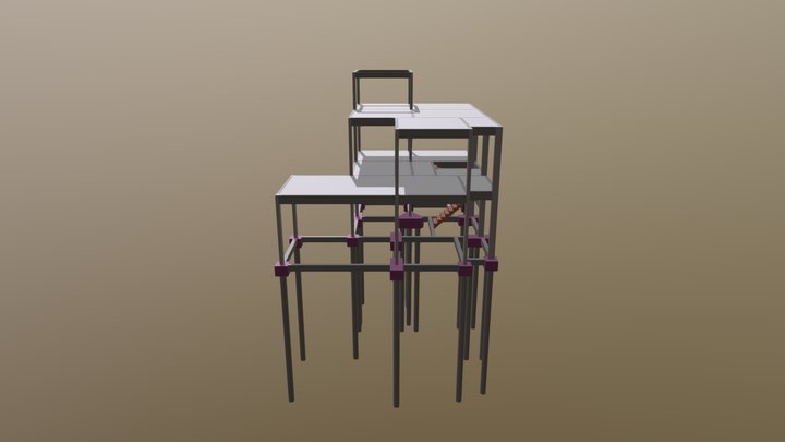 Estrutura TQS TESTE CLIENTE 3D Model
