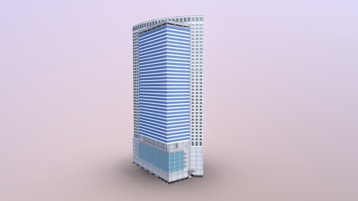 Warsaw Financial Center 3D Model