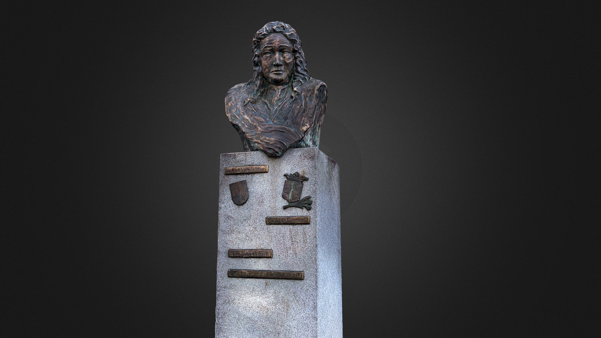 Johann Freiherr von Harruckern 16641742 Download Free 3D model
