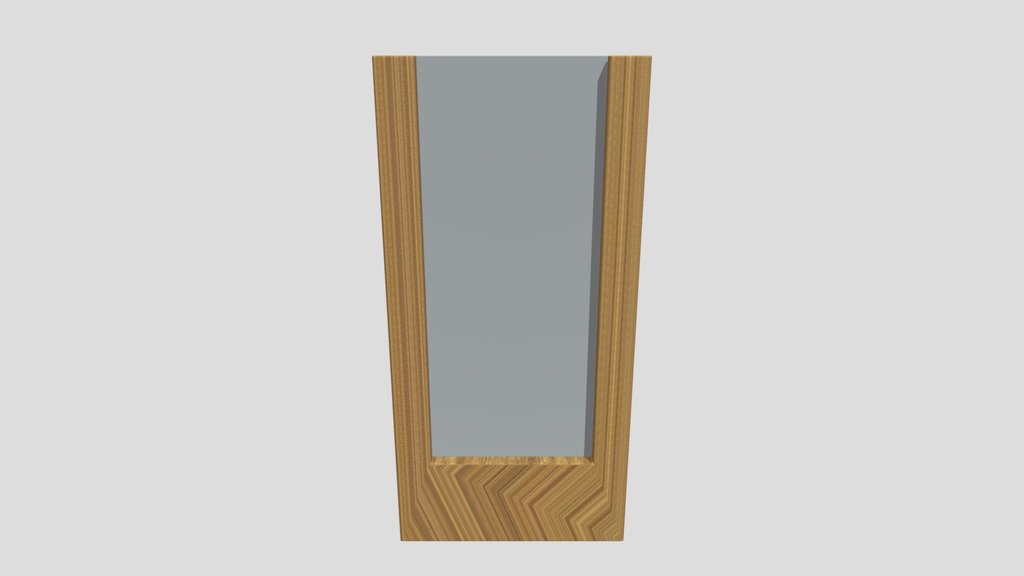Modern Frosted And Wooden Lamp