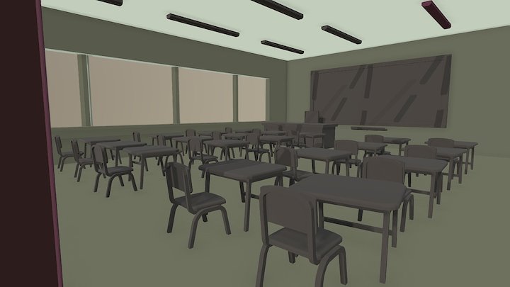 MIDGE CLASSROOM 3D Model