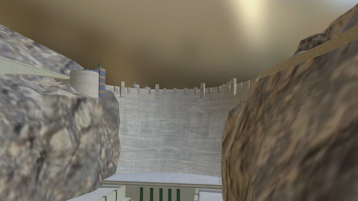 Hoover Dam 3D Model