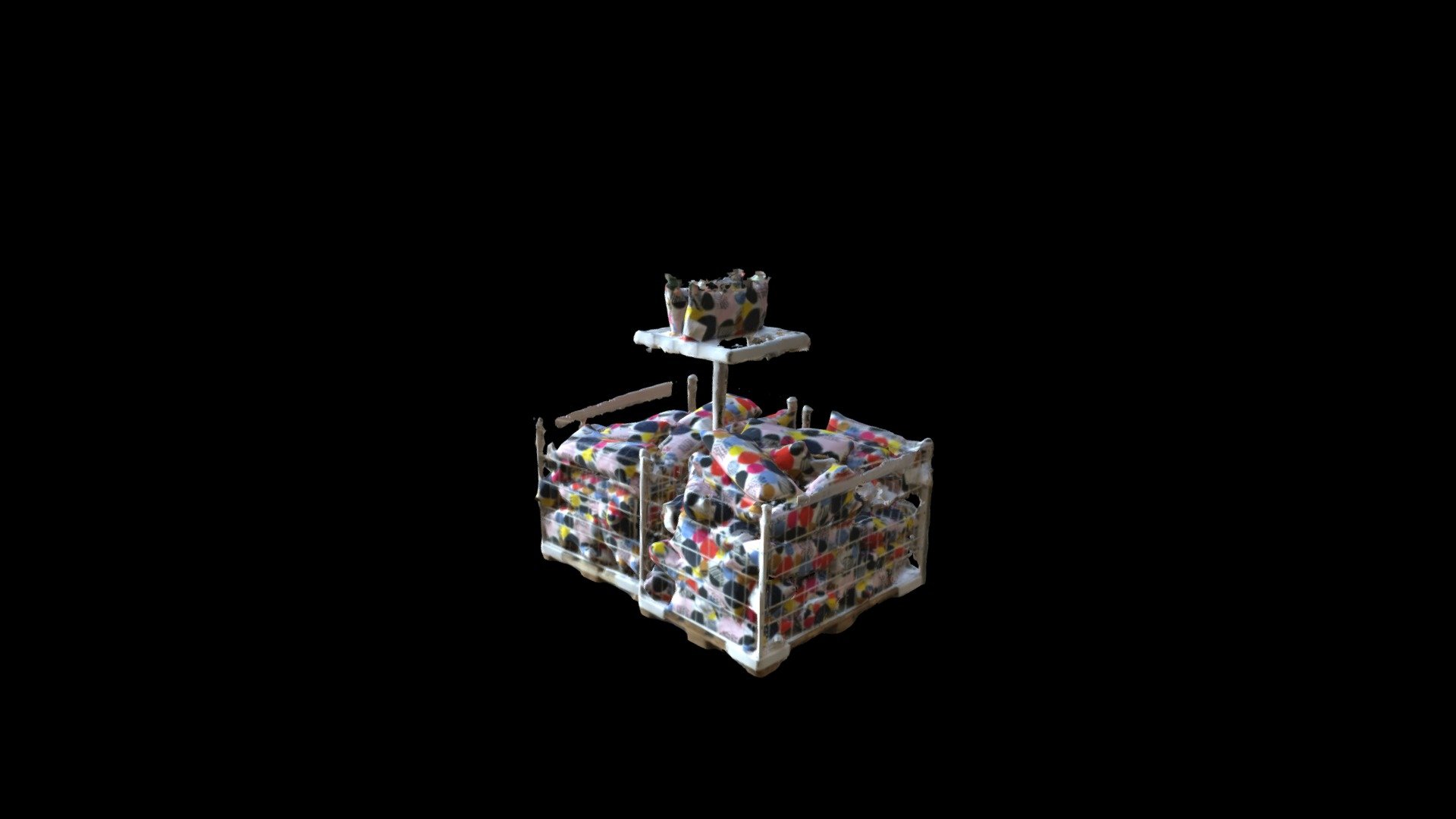 Party Favors Bin (from IKEA) 3D model by pmccrory [4fbbe26] Sketchfab