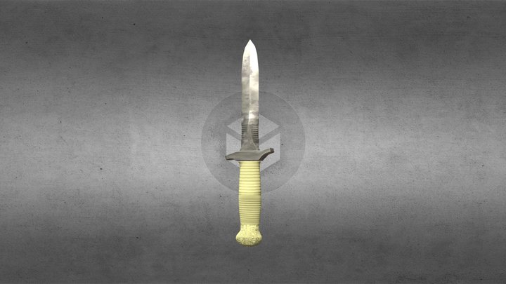 CSGO CT Knife 3D Model