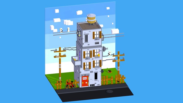 Safe house 3D Model