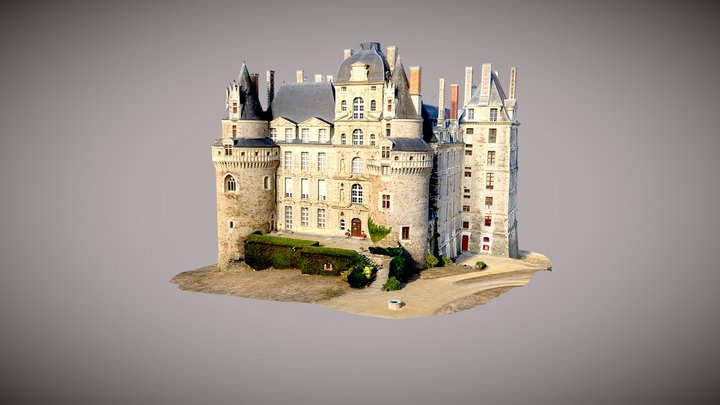 Château de Brissac (49) 3D Model
