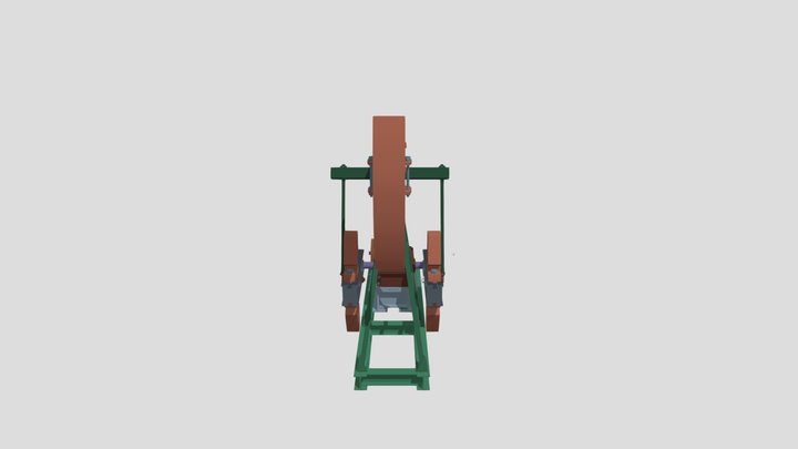 Станок качалка СК8 3D Model