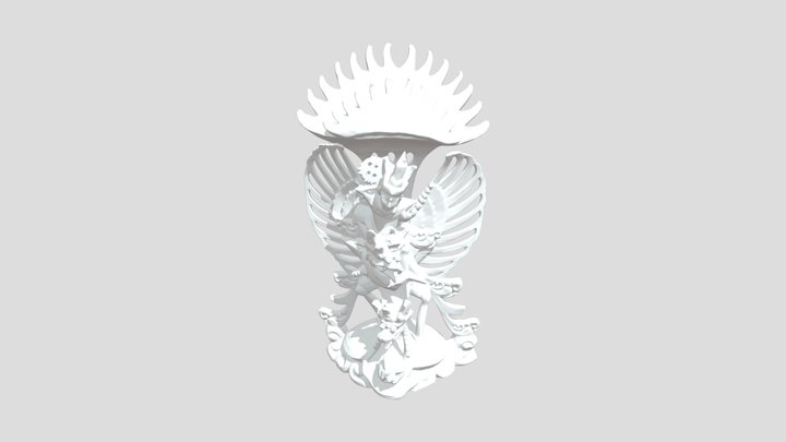 Garuda and Vishnu