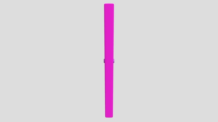 Puerta Azul 3D Model