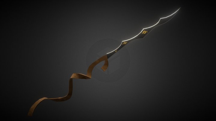Fate/Grand Order - Ereshkigal Spear 3D Model