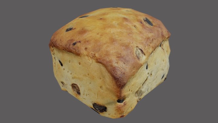 Scone - Low Poly - Photogrammetry 3D Model