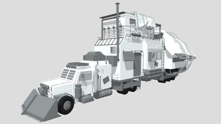 Full Truck 3D Model
