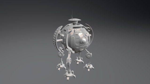 Search and Destroy Drohn 3D Model