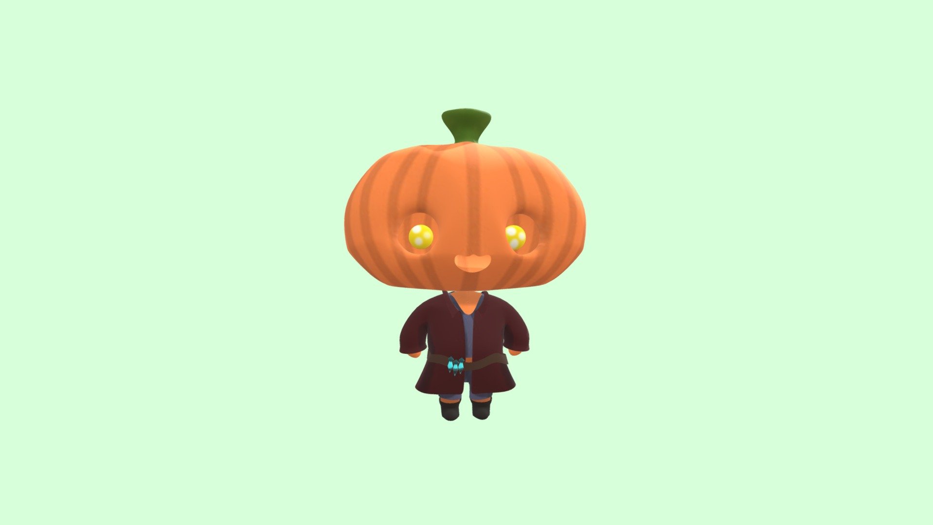 Pumpkin Model From Melon Playground - Download Free 3D model by  MelonVestrey (@MelonVestrey) [34909cb]