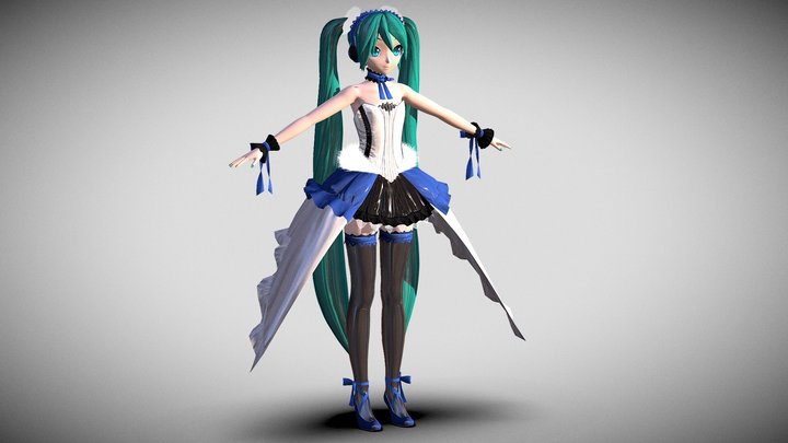 PDFTDX Type2020 Miku – Gratis 3D-model STL