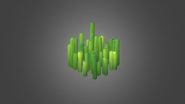 Grass Cubic – Free 3D Model STL