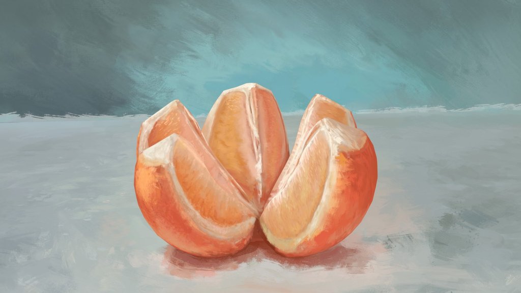 Still life with Orange