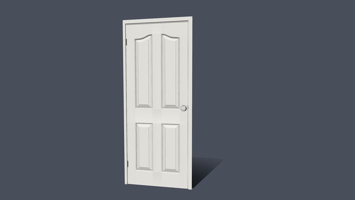 Door 001 3D Model