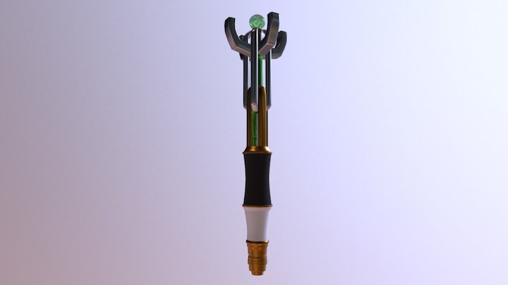Sonic Screwdriver 3D Model