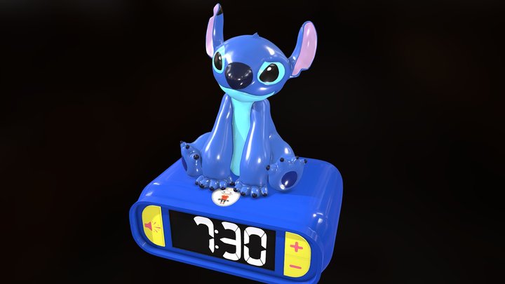 Metaretail: Despertador Stitch – Gratis 3D-model STL