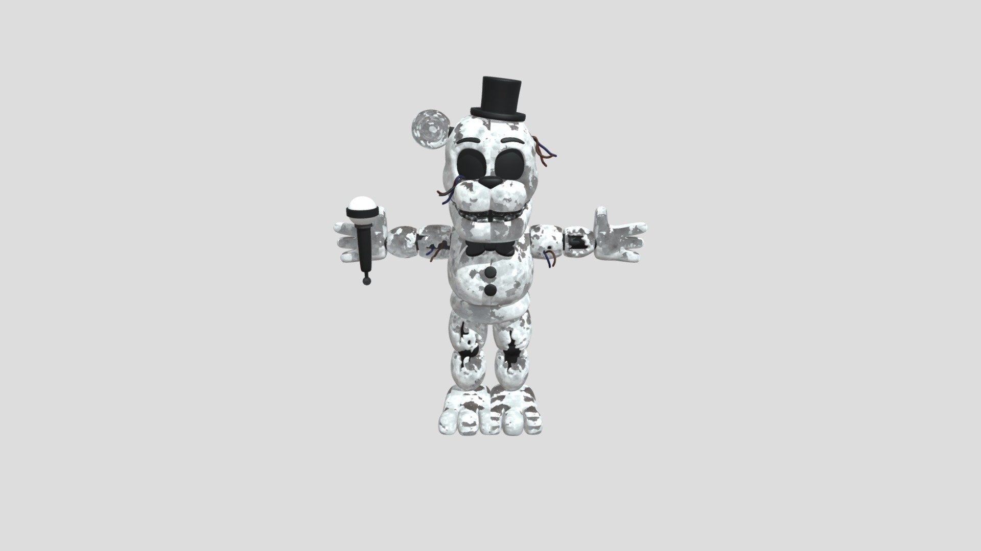 Golden Freddy - Download Free 3D model by Limónarts3D (@Limomarts3D ...