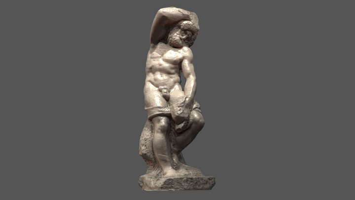 Opera Incompiuta - Michelangelo B. 3D Model