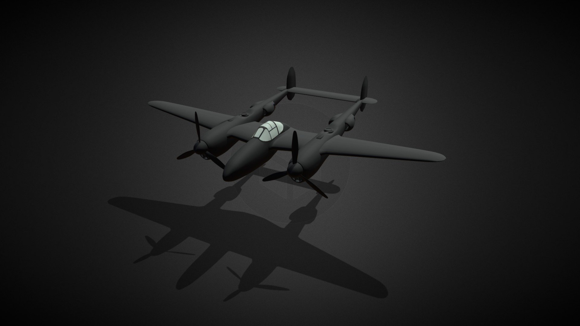 P-38 - 3D model by Rick Palo (@rickpalo) [4fc4255] - Sketchfab