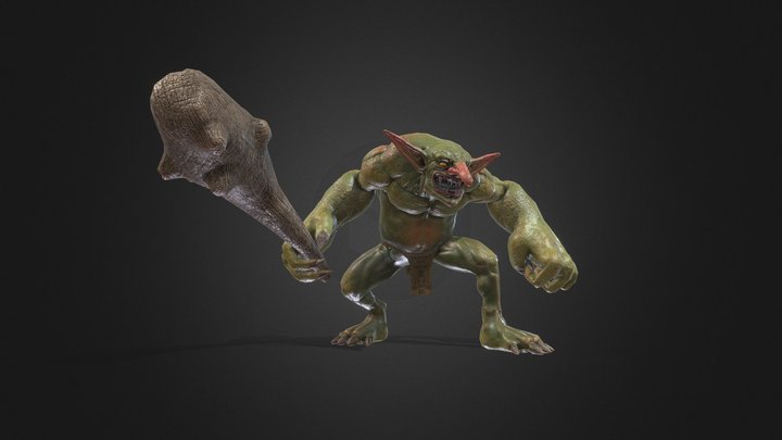 Fantasy Monster : Goblin 3D Model