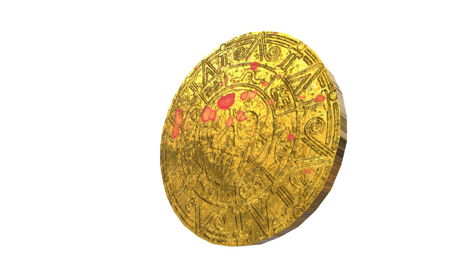Coin - 3D model by BastiaanBoeve [4fc4818] - Sketchfab