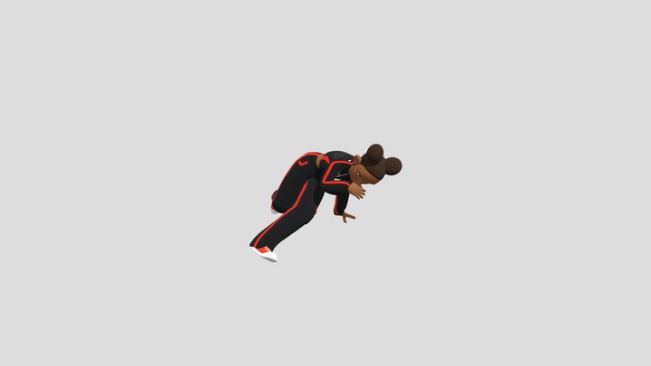 Boitumelo Breakdance 3D Model