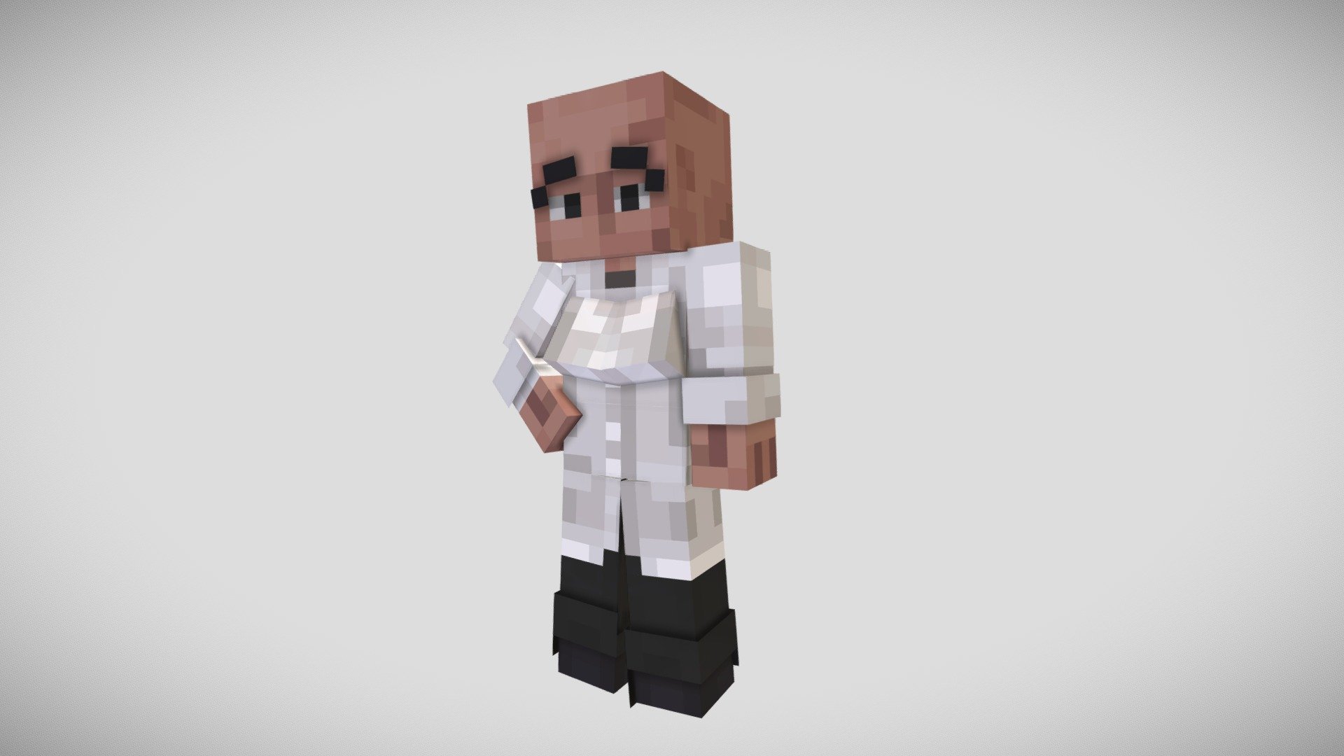 bald girl - Minecraft - Download Free 3D model by MrBogdanome [4fc51b3 ...