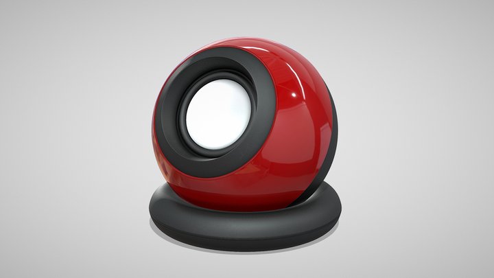Speaker No 01 3D Model