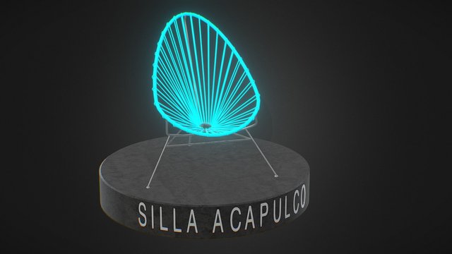 Silla Acapulco 3D Model