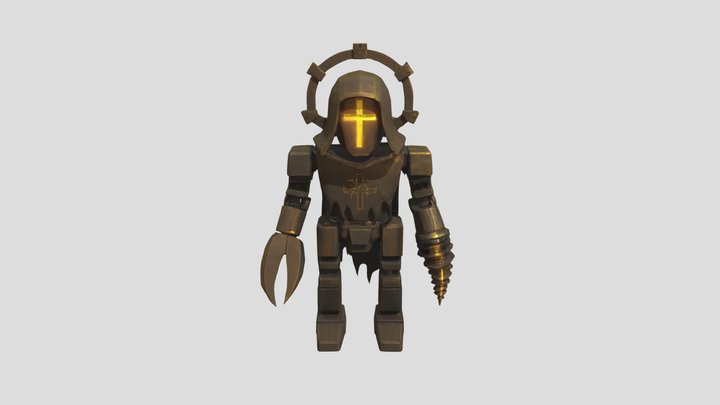 Crusader Mech 3D Model