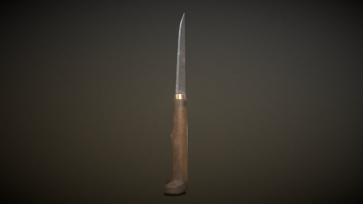 Leatherface's knife 3D Model