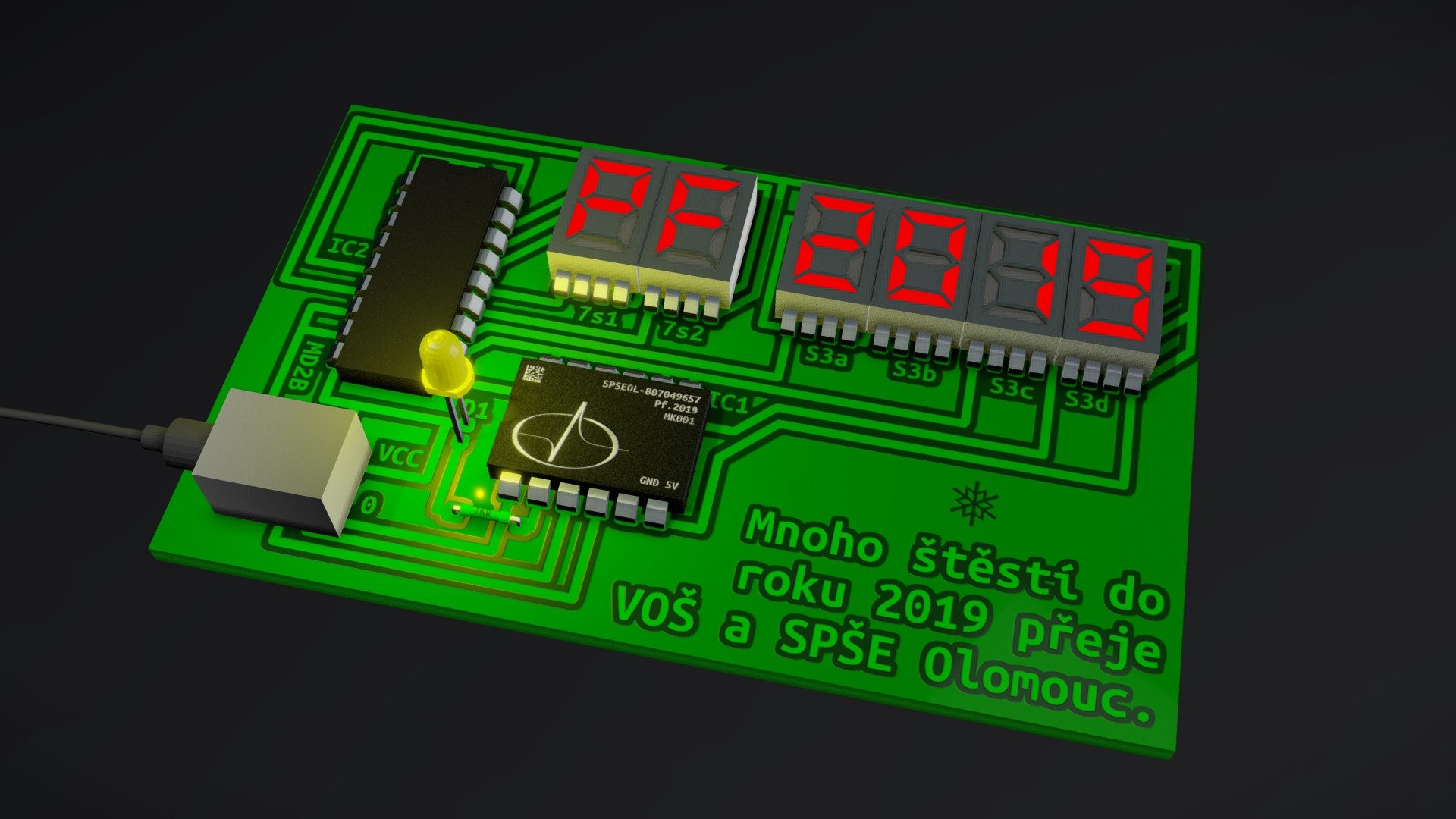 VOŠ a SPŠE Olomouc :: PF 2019 — Sketchfab embed 3D viewer