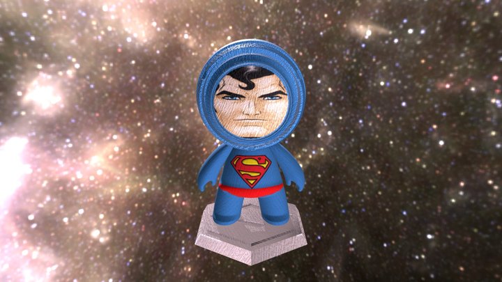 Superman Diego Madrid 3D Model