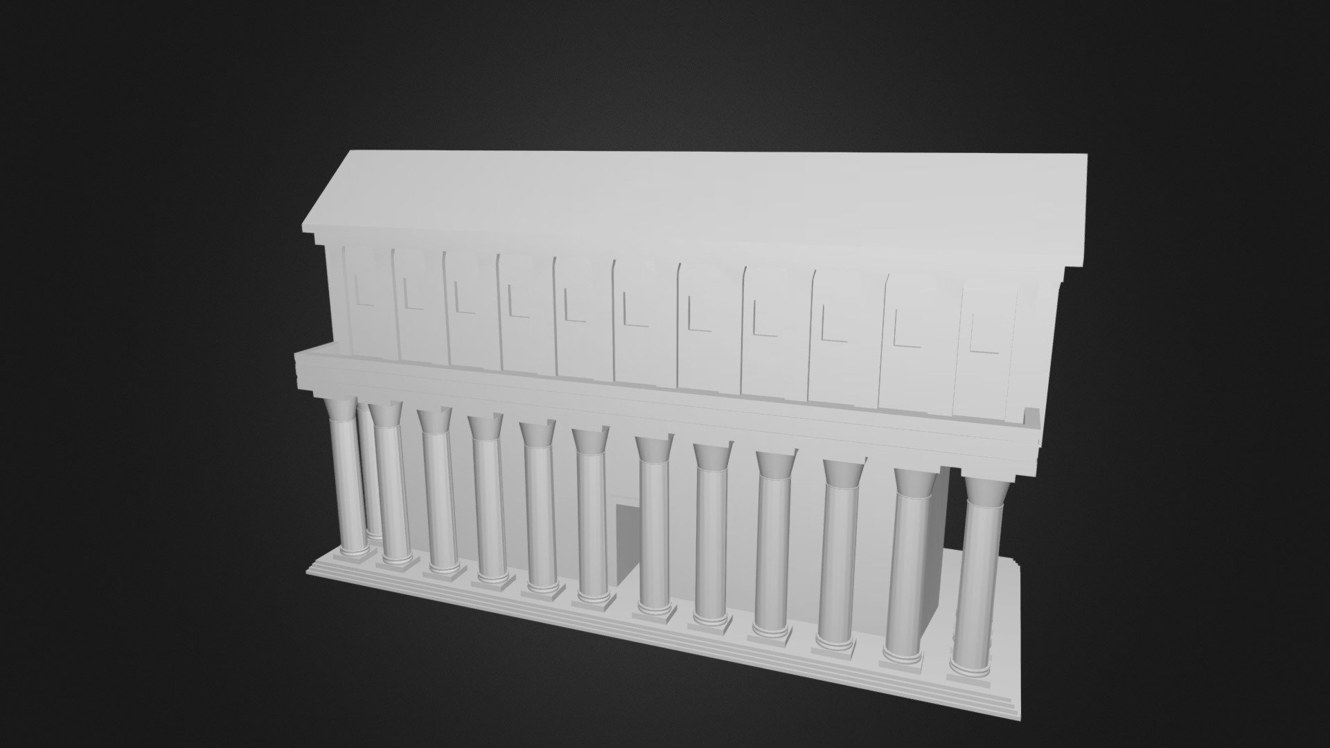 Parma romana: Basilica - 3D model by 3D ArcheoLab (@3d-archeolab ...