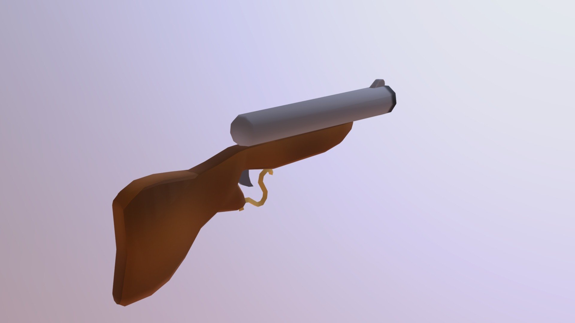Low-poly Shotgun