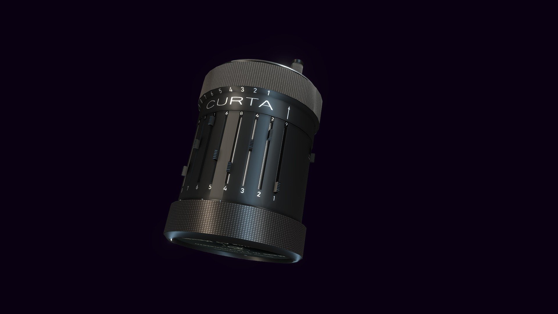 CURTA CALCULATOR MODEL I - Support Us - Download Free 3D model by