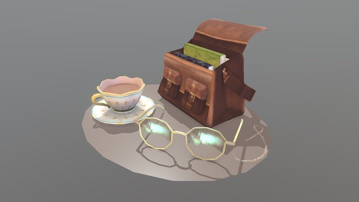 Afternoon Tea 3D Model