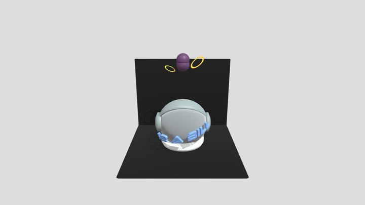 Astronaut helmet 3D Model