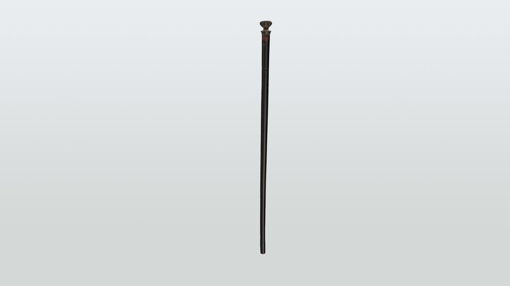 William Henry Harrison Inaugural Walking Stick – Modèle 3D gratuit STL