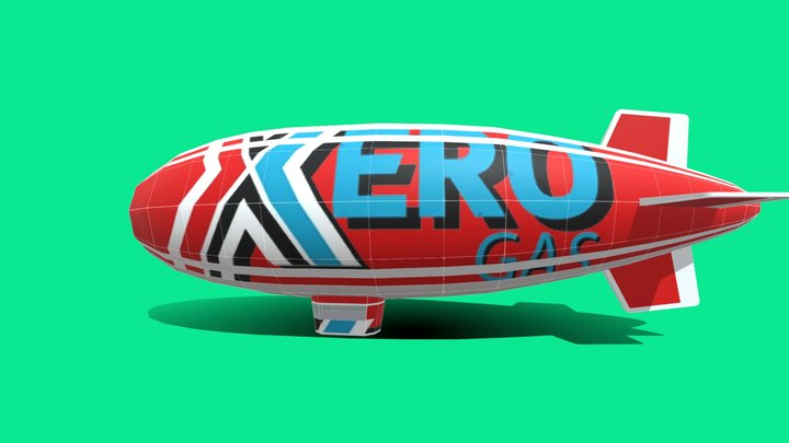 Xero Blimp - GTA V 3D Model