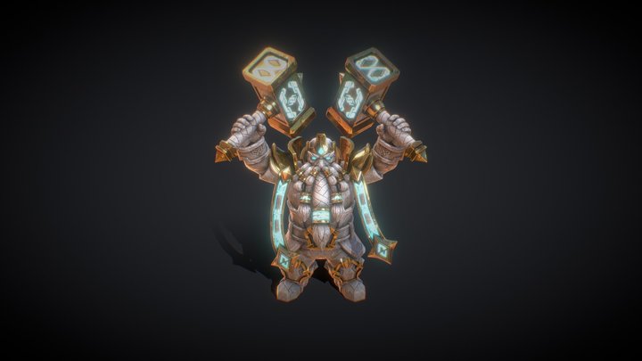 Pygmy statue 3D Model